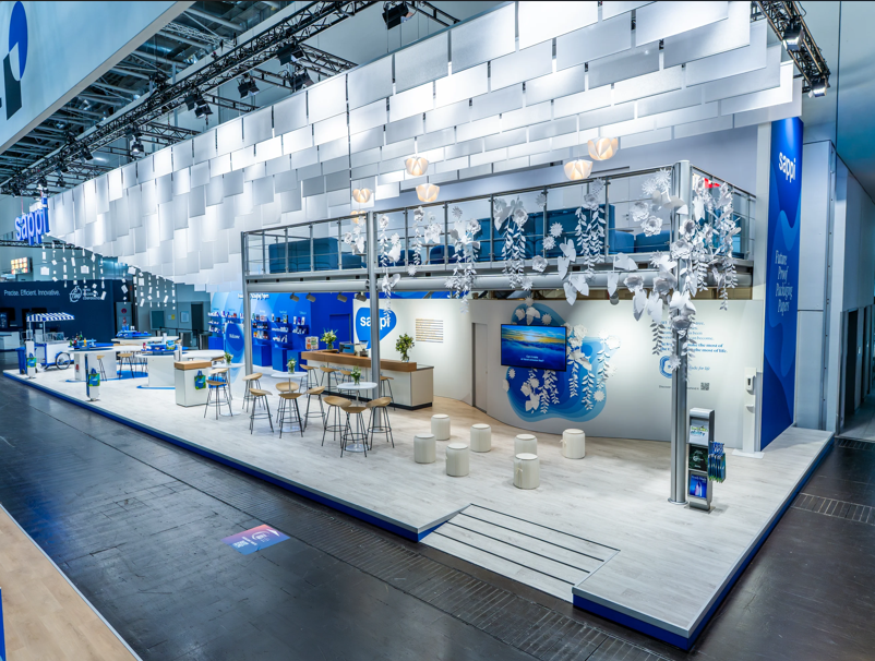 Zur News: ET GLOBAL gibt einen Blick hinter die Kulissen des Sappi-Markenraums auf der interpack 2026