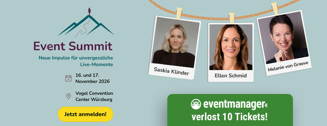 Zur News: Neue Impulse für unvergessliche Live-Momente: Der Event Summit 2026 feiert Premiere in Würzburg