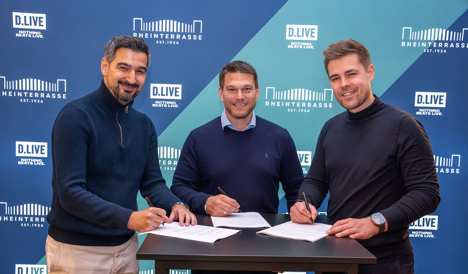 Zur News: Neuer Gastronomiepartner in der Rheinterrasse: D.LIVE und Food Explorer starten Partnerschaft