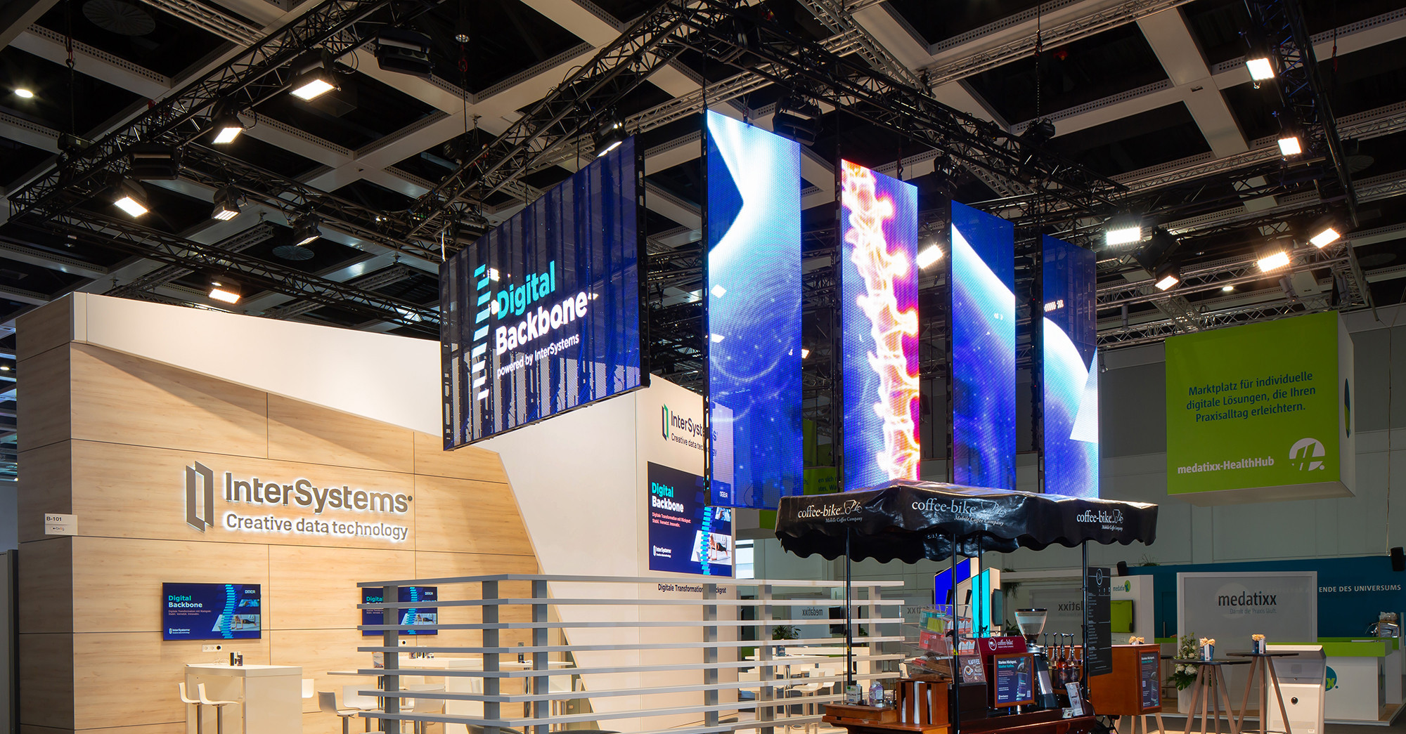 Zur News: LED-Mesh-Panels – visuelle Eyecatcher im modernen Messebau mit ISINGERMERZ